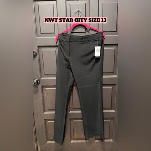 NWT Chic Black Trousers